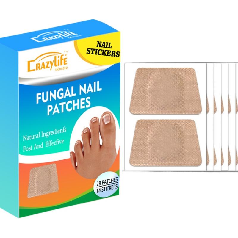 Crazylife Nail Care Patches for Ingrown Nails, Nail Grooves, Ingrown Nails Correction Patches, Soft Nails, Onychomycosis Repair Patches